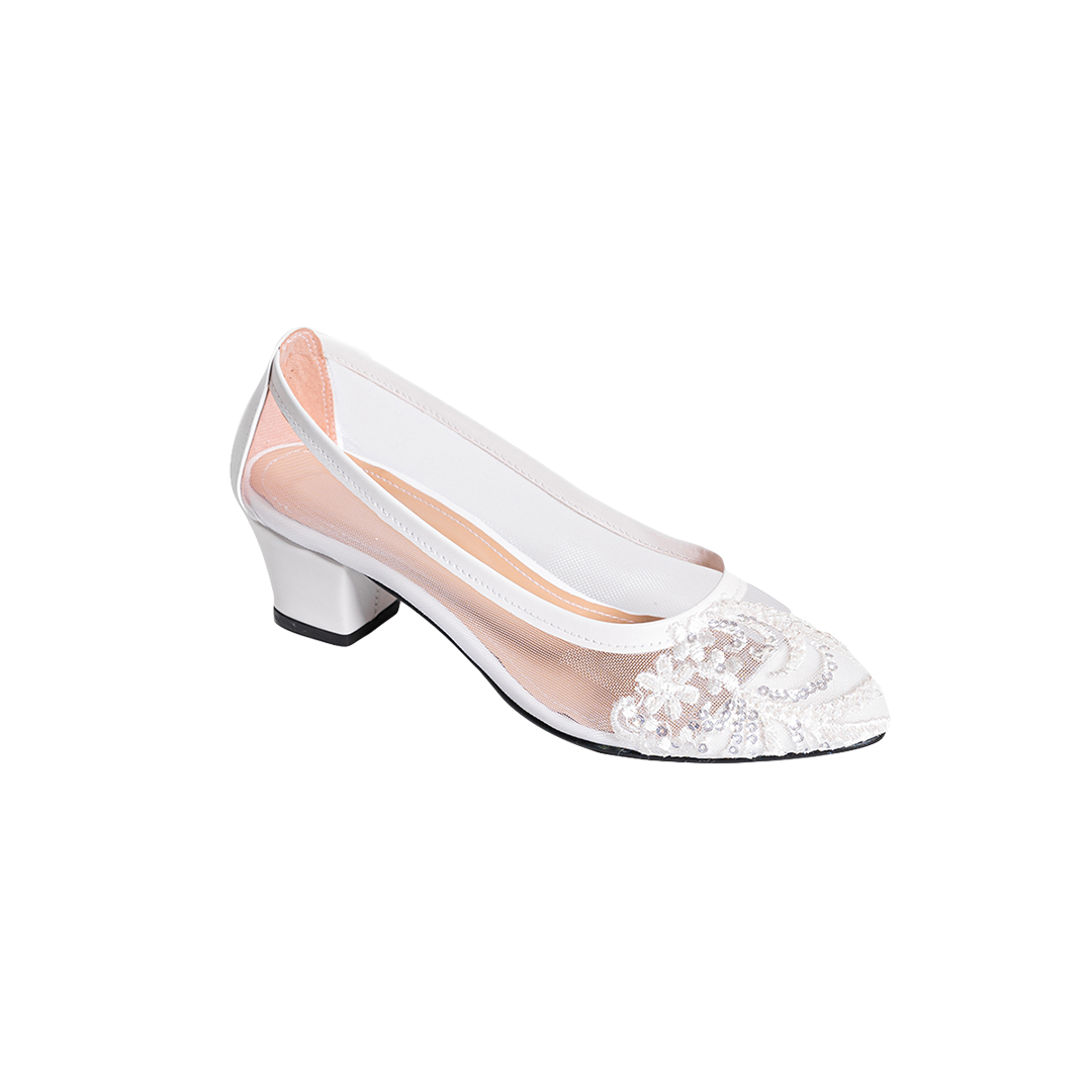 Whimsical Wonderland Floral Heels
