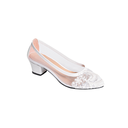 Whimsical Wonderland Floral Heels