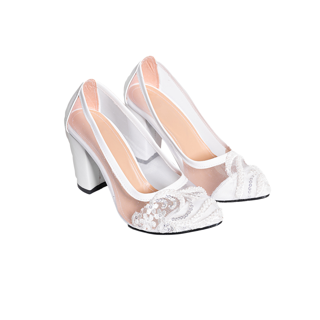Whimsical Wonderland Floral Heels